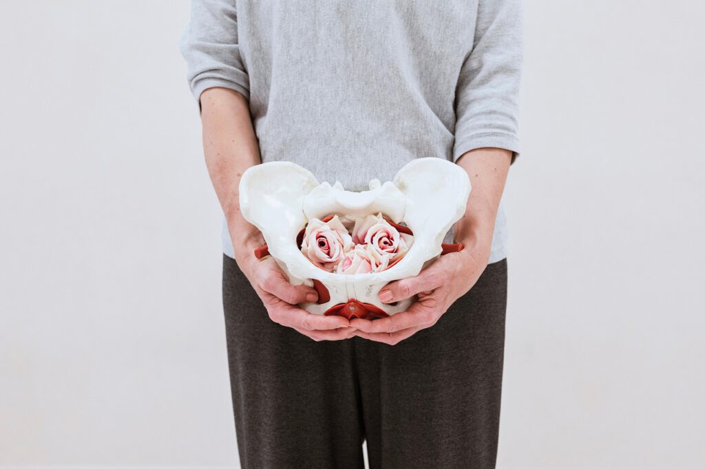pelvic bone, pelvic floor, yoga, flowers, femininity, background, female body-8242749.jpg